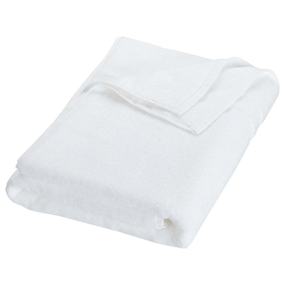 Set 6 Prosoape Hotel , Clasic fără bordură, 100% Bumbac 550gsm, ALB, PPH23