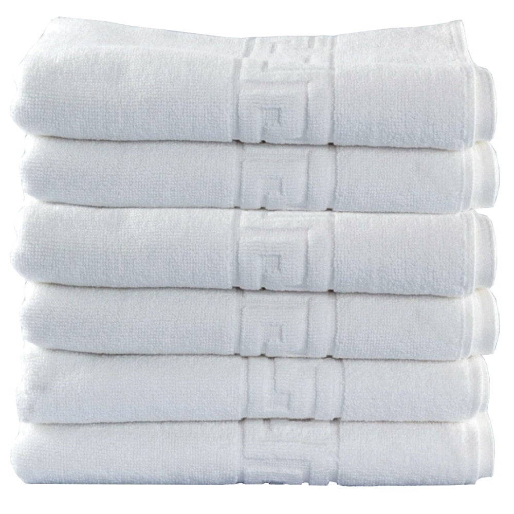 Set 20 Prosoape Hotel , 100% Bumbac 550gsm , Greek Border, ALB, PPH15