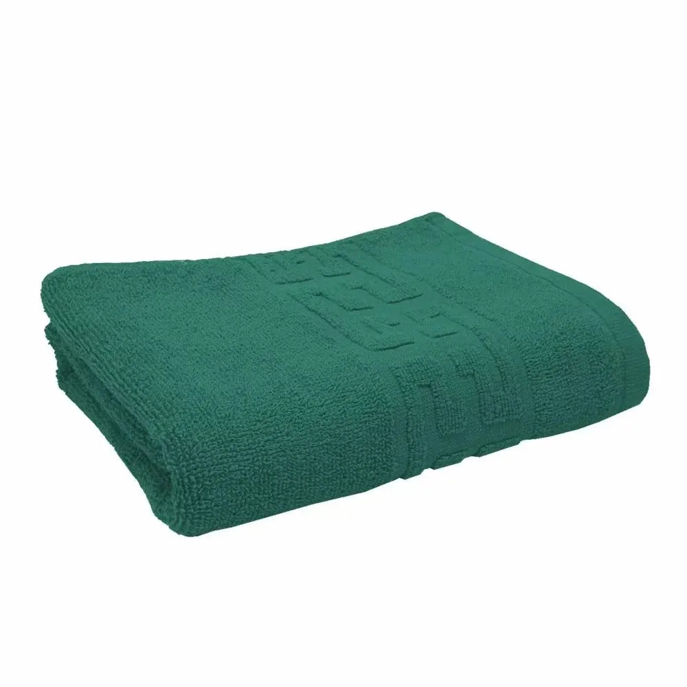 Prosop Bumbac 100%, 70x130 ,Model Greek Border, Verde, PCM12