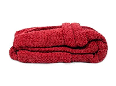 Halat de baie gros 100% Bumbac , Rosu, HLBR