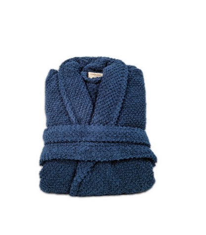 Halat de baie gros 100% Bumbac , Albastru, HLBA