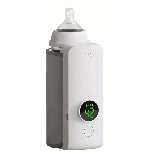 Incalzitor portabil pentru biberon cu control al temperaturii, usb, alb