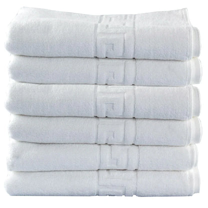 Set 40 Prosoape Hotel, 100% Bumbac 620gsm , Greek Border, ALB, PH606