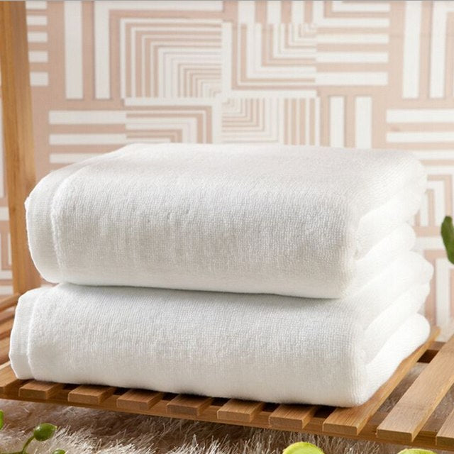 1 Prosop Hotel , Clasic fără bordură,  100% Bumbac 550gsm, ALB, PPH21